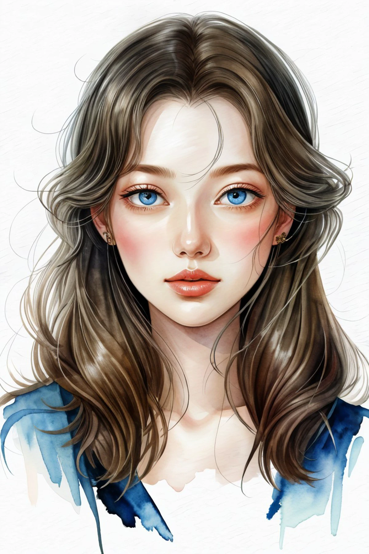 watercolor <lora:AnastasiaCebulska_v1:.9> AnastasiaCebulska, face, eyes, symbols
