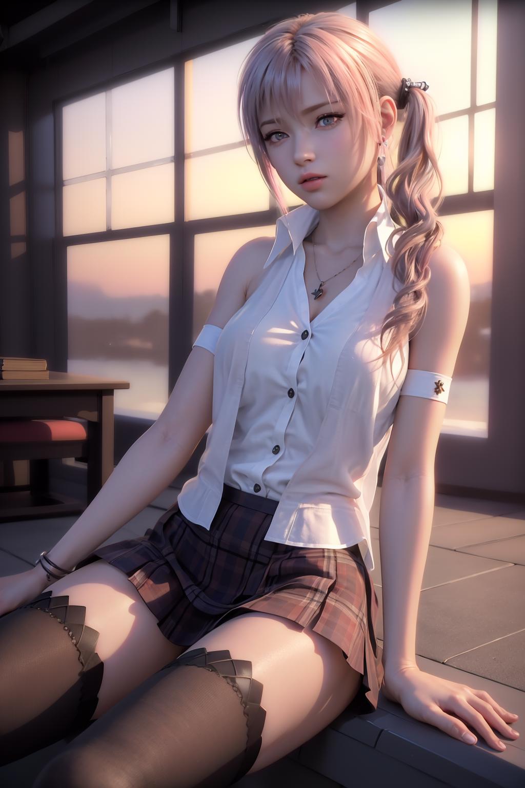 Serah Farron- Final Fantasy v1.0