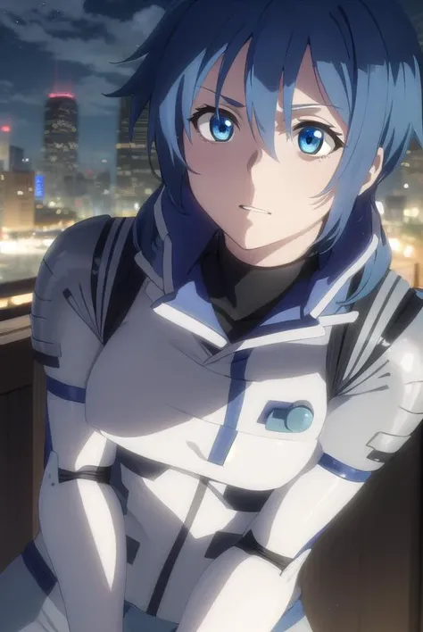 ruikanoya, <lora:rui kanoya s1-lora-nochekaiser:1>,
rui kanoya, blue eyes, blue hair, male focus,
BREAK pilot suit
BREAK outdoor, city, night, sky, buildings, moon, clouds,
BREAK looking at viewer, (cowboy shot:1.5),
BREAK <lyco:GoodHands-beta2:1>, (masterpiece:1.2), best quality, high resolution, unity 8k wallpaper, (illustration:0.8), (beautiful detailed eyes:1.6), extremely detailed face, perfect lighting, extremely detailed CG, (perfect hands, perfect anatomy),