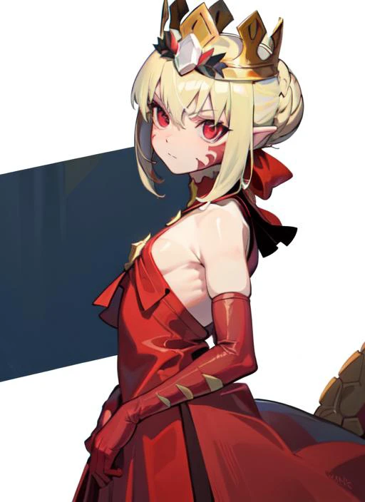 (Draco1st, BeastFirstOutfit, <lora:FateNeroV2:0.8>)