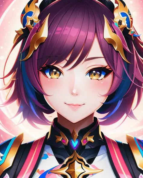 honkai impact, masterpiece, cinematic light, perfect feminine face
