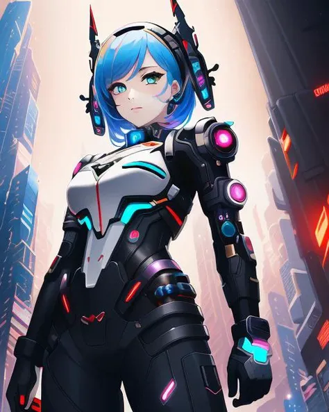 cyberpunk, honkai impact, masterpiece, cinematic light, stunningly attractive