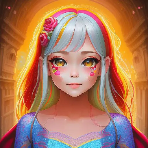 portrait, long hair, white hair, golden eyes, 1girl, head, face, portrait, princess, absurdres, masterpiece, best quality, long dress, gown, cape, short hair, desolation, ruins