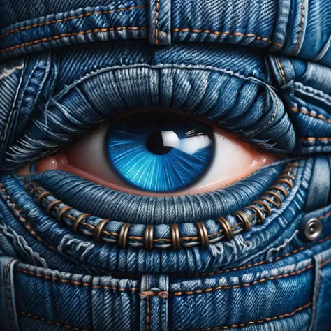 hyper detailed masterpiece, dynamic, awesome quality,ral-jeans, Conveyance, grille guard, mesh grille, plastic, timeless, iridescent sheen,, <lora:ral-jeans:0.8> ral-jeans