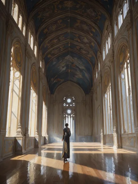 a beautiful painting of prypiat by greg rutkowski and sung choi, in style of impressionnisme. hyper detailed, sharp focus, soft light. unreal engine 5 lumen. ray tracing, sci fi. trending on artstation. oil on canvas