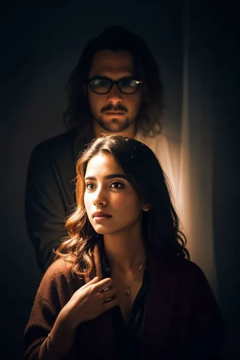 model shoot style, ((high-quality:1.13), masterpiece), A portrait, of a beautiful woman,, Dramatic lighting, (contest winner photo by lee jeffries, greg rutkowski and magali villanueve) <lora:add_detail:0.5> <lora:Better Portrait Lighting:0.4>