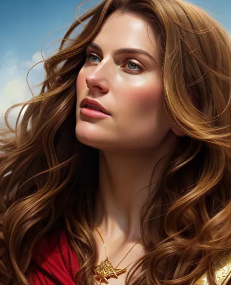 Depictions of God's appearance are often symbolic or metaphorical, aiming to convey certain attributes or qualities rather than a literal physical representation. Therefore, how God is envisioned visually can vary widely depending on cultural, artistic, and personal interpretations. artgerm and art by greg rutkowski and viktoria gavrilenko