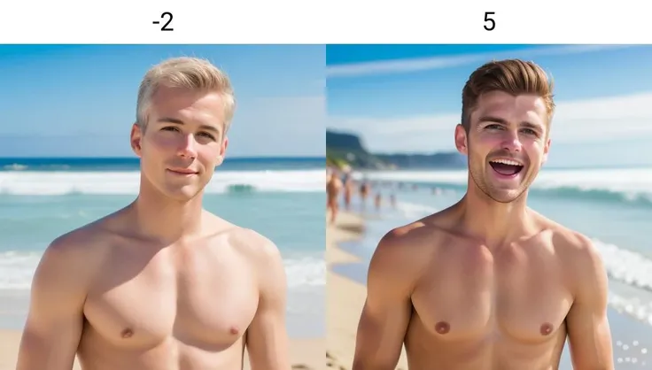 white man, detailed background, closeup, day, beach, topless, detailed, 8k, short hair, natural skin tone <lora:mouth_slider_v1:-2>