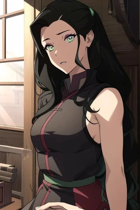 korraasami, <lyco:asami-lyco-nochekaiser:1>,
asami, long hair, (green eyes:1.5), (black hair:1.5),
BREAK hair ornament, dress, sleeveless, makeup, chinese clothes, lipstick,
BREAK looking at viewer,
BREAK outdoors,
BREAK <lyco:GoodHands-beta2:1>, (masterpiece:1.2), best quality, high resolution, unity 8k wallpaper, (illustration:0.8), (beautiful detailed eyes:1.6), extremely detailed face, perfect lighting, extremely detailed CG, (perfect hands, perfect anatomy),
