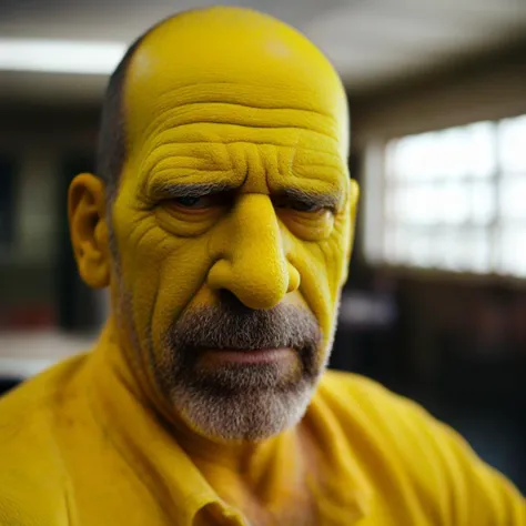1 sandstone statue as Bart Simpson part of the Simpson family Standing on stage like a hero , Raise a hand to greet everyone, Role in The Simpsons character, covered with thick cobwebs and dust, rain leak grunge,dynamic posing,key light, Selective focus,(dutch angle:1.6),abstract statue, close-up portrait,Slashed Statue,weathered sandstone statue,extremely hyper aesthetic, chinese temple hall indoors,(fog and smoke), dramatic composition,dramatic lighting, Inventive,(Dunhuang mural style:1.2),(dutch angle:1.6),key light, [spider webs in hair], Selective focus,  extremely hyper aesthetic, Canon EOS 5D Mark, UHD, Inventive,dramatic composition,dramatic lighting,  <lora:sandstone-SDXL:0.7>