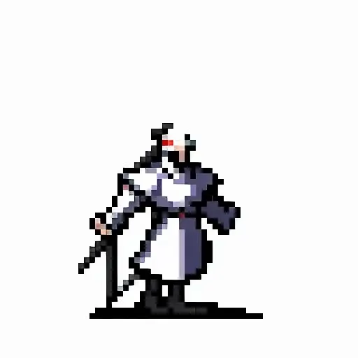 side view, a crusader, zumbibackground, flat colors <lora:vscharacter64-v1:0.85>