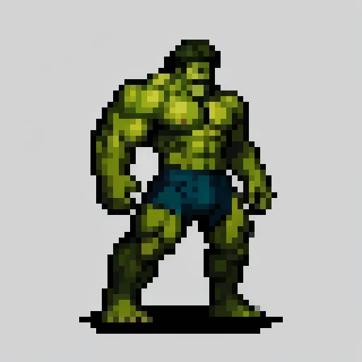Hulk, simple background, flat colors <lora:vscharacter64-v1:0.5>