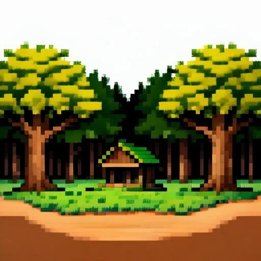 isometric Pine Savanna, Grassland with scattered pine trees, a symphony of cicadas under the evening sun, simple background, flat colors <lora:vscharacter64-v1:0.85>