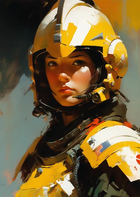 1 warrior, detailed face
detailed, gradient shadow, (best quality)
sci-fi futuristic
art by Adrian Ghenie Jean Giraud