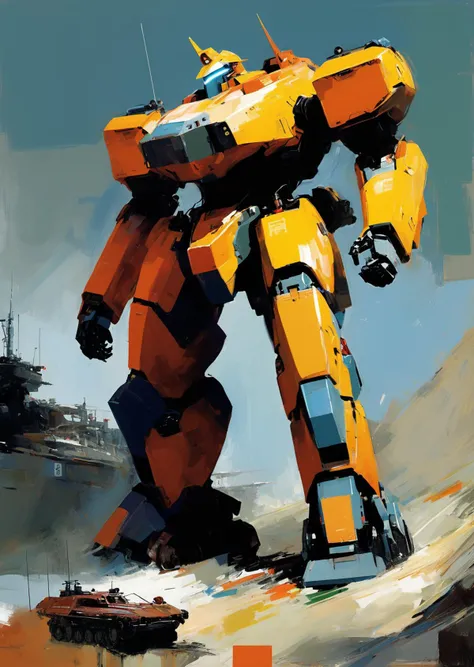 1 robot, pacific rim
detailed, gradient shadow, (best quality)
sci-fi futuristic
art by Adrian Ghenie Jean Giraud