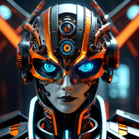 ((best quality)), ((masterpiece)), ((realistic,digital art)), (hyper detailed), DonMCyb3rN3cr0XL female Techno-witch, octane rendering, raytracing, volumetric lighting, Backlit,Rim Lighting, 8K, HDR, <lora:DonMCyb3rN3cr0XL-000009:0.9>