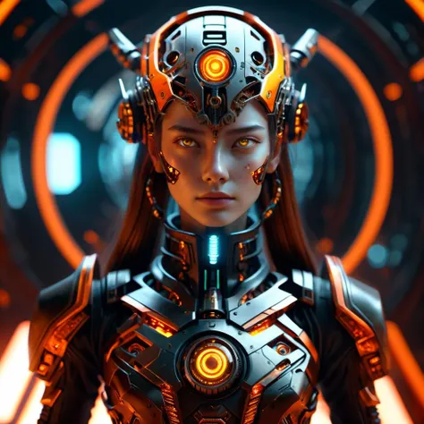 ((best quality)), ((masterpiece)), ((realistic,digital art)), (hyper detailed), DonMCyb3rN3cr0XL female Techno-witch, octane rendering, raytracing, volumetric lighting, Backlit,Rim Lighting, 8K, HDR, <lora:DonMCyb3rN3cr0XL-000009:0.9>