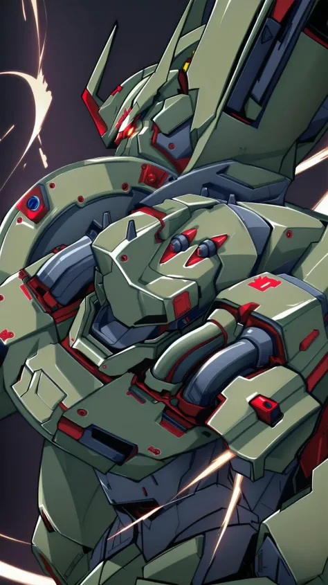 ((masterpiece)), MRS, heavy mech with massive and strong design, red glowing eye, highly detailed, heroic parts:0.5 , military parts, dynamic pose, highly detailed, full armor, <lora:srd_v2_5:0.8>, <lora:JdotKdot:1.0>, v-fin