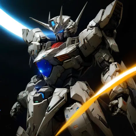 <lora:srd_v1_5:0.8>,MRS,colorful,a robot, best quality,highly detailed, ultra-detailed, masterpiece, 8k wallpaper,blue eyes, absurdres, highres, super fine illustration, absurdres, solo, game cg, lord,at night, (blacklight:1), (detailed beautiful face and eyes:1.0), command spell,mask,mechanical parts, robot joints, full armor,mecha,mecha design by Armored Core,CR1.2 , <lora:A-RandomSuper[mecha musume,mechanical parts,super robot joints,headgear,full armor]:0.4>, holding gun, <lora:mecha_offset:0.4> , cowboy shot,