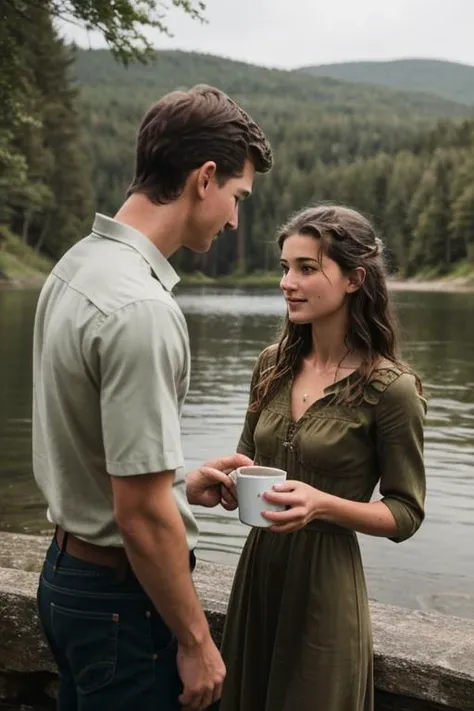 drinking coffee    elaine_noexist