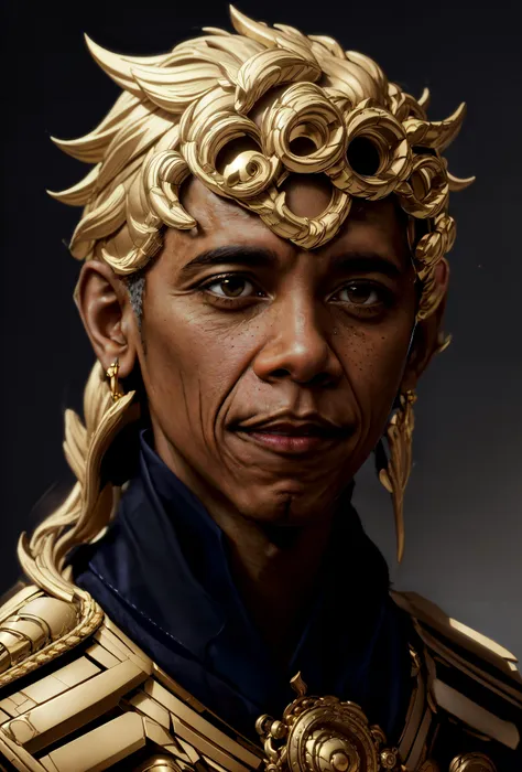 <lora:add_detail:0.4> <lora:LuxTech-20:0.6> luxtech, (masterpiece, best quality, realistic, detailed, crisp:1.2), face closeup, portrait, <lora:giornogiobamadogu2:0.85> giobama, (1boy), gold, sleek, gleam, luxurious,