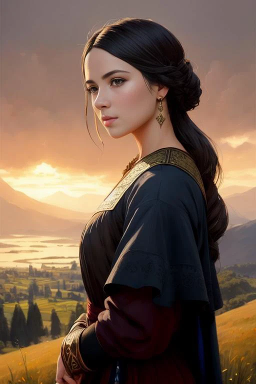 peasant,feuda,europe, modelshoot style, (extremely detailed CG unity 8k wallpaper), full shot body photo of the most beautiful artwork in the world, medieval, professional majestic oil painting by Ed Blinkey, Atey Ghailan, Studio Ghibli, by Jeremy Mann, Greg Manchess, Antonio Moro, trending on ArtStation, trending on CGSociety, Intricate, High Detail, Sharp focus, dramatic, photorealistic painting art by midjourney and greg rutkowski