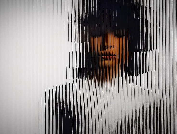 <lora:optical_art_yiu_v1:0.85>, (CIFilters:1.3), design, woman, vibrant colors (render, 3d:1.4), simple composition