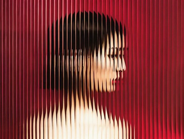 <lora:optical_yiu_v2:0.95>, woman, x and y hairs