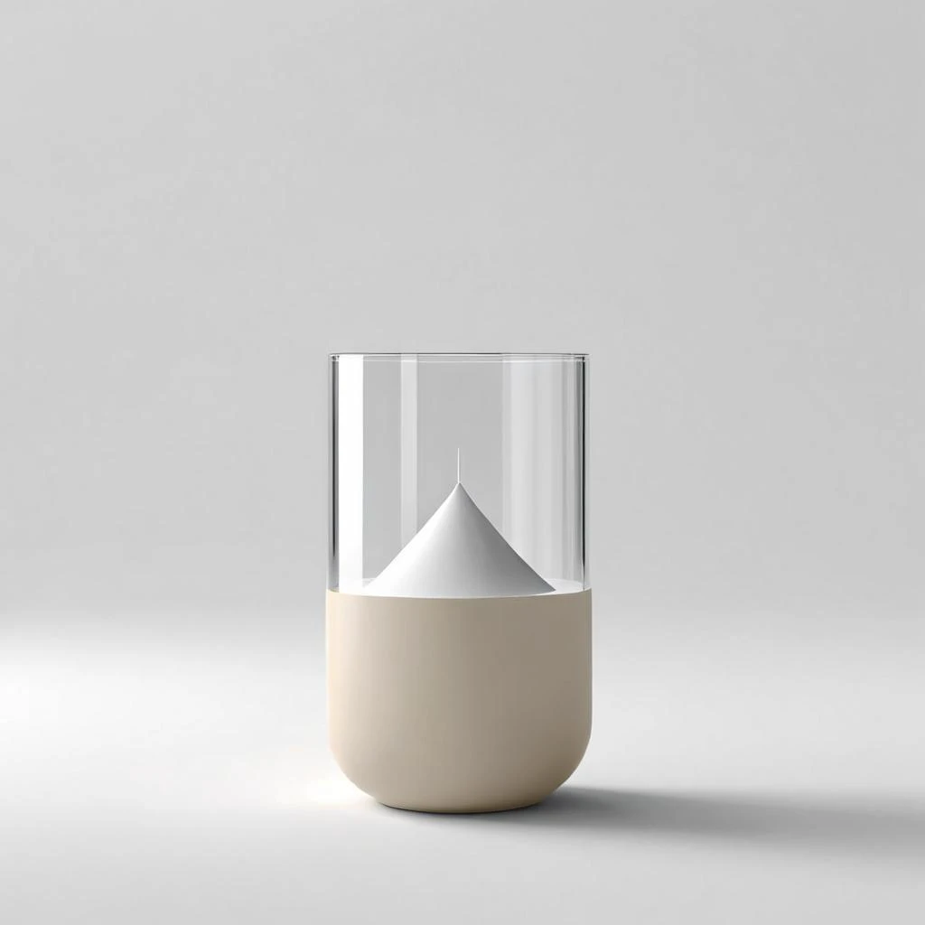 minimalistic composition depicting it's a kind of magic, simplistic design, neutral colors