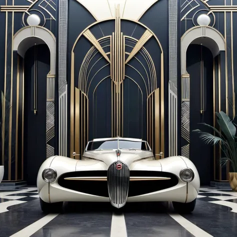 Art Deco, You didn't leave me anything that I can understand, sleek, geometric forms, art deco style