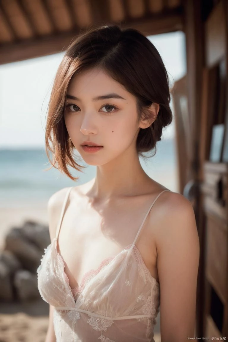 ((slippage cycle-wear)),, 18 year old, 1girl, ((boy stuffs)), ((on beach)), pretty, sexy, (flat chest:1.5),
bottomless, orgasm, open mouth, (blush:0.8), side bangs, forehead mark, pink medium hair, floral ornament, seductive face, (((Front light))):1.9, ((direct frontal lighting)), reflection,'(cool look)',
standing Boudoir Poses, high design gardevoir \(fashionable\) stylish art, feminine hand, beautiful finger polished nails, extreme detail irises, reflexive eyes retinas, detailed eyebrows, detailed eyelashes, blushed, professional makeup, fabulous hairstyles,
masterpiece, best quality, fashion photo shooting, (multi-layers and multi-textures level:1.1), (perfectly detailed face:1.2), cinematic film still,
extremely intricate details, exquisite body parts detailing, extremely detailed body, extremely detailed environment, maximalism in detail, dust particles, sub surface scattering,
under shade, Tyndall effect, volumetric light, blending saturation, noise reduction, visual compositional balancing, masterpiece, best quality, exquisite masterpiece,
extremely exquisite detailed, hyper detailed, extremely high resolution, extremely high res, high resolution, highres, dramatic cinematic light, (ultra-wide angle fantasy world background:1.4),
extremely explicit detail, professional photography, HDR, DSLR, high dynamic color range, RAW Photo, 50mm lens, F/1.2, Shutter speed 1/200, ISO 50, extremely sharp focus, 32bits colors, David Fincher style,