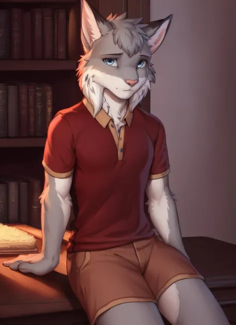 <lora:tj-08:0.9>, tj, solo, (soft shading), 4k, hi res, detailed face, detailed eyes, detailed, (full body), by zackarry911, by zaush, (by personalami:0.5), blue eyes, clothed, red shirt, pose