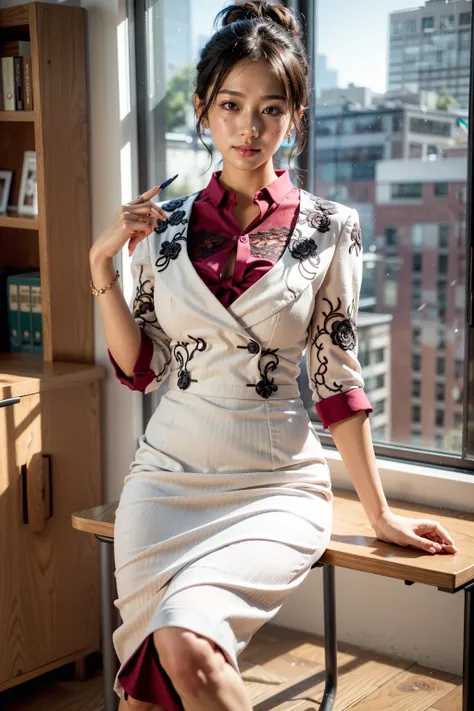 Beautiful woman in insanely Vintage Hollywood Outfit