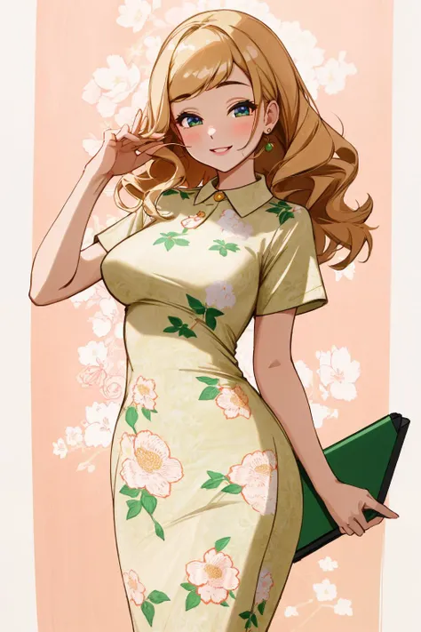 4K, Masterpiece, highres, absurdres,extremely detailed eyes and face,smiling
pencil_dress, a woman wearing a pencil_dress with floral print,
<lora:edgPencil_Dressesv2:0.75>