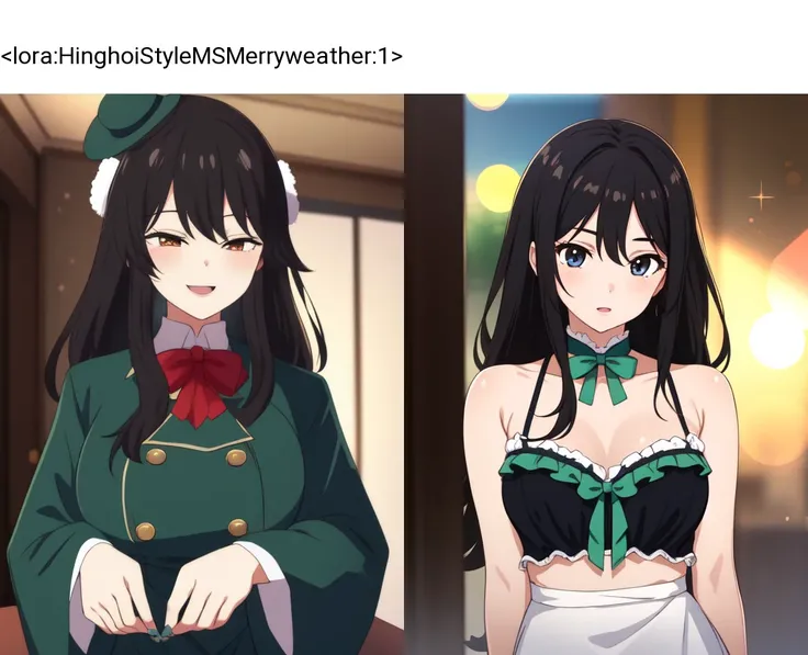 1girl <lora:HinghoiStyleMSMerryweather:1>, bokeh breasts black happy, screencap [running, closeup:3], (masterpiece, best quality, high resolution), Merryweather Style, chan