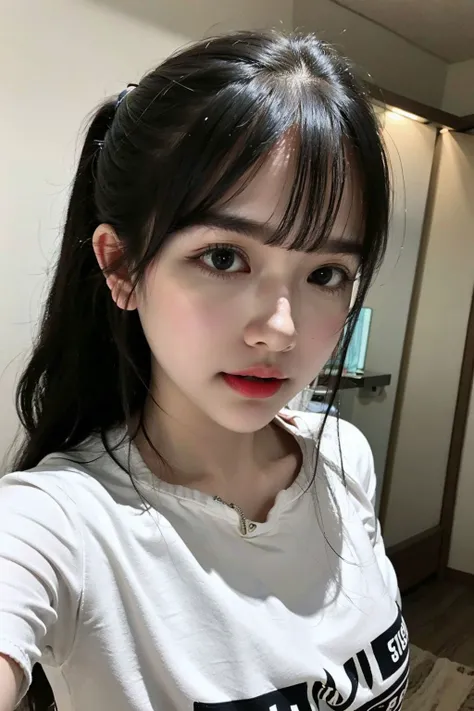 1girl, (18 years old:1.2), cute girl, casual clothes, kawaii
<lora:lqgirl-15:0.8>, lqgirl,