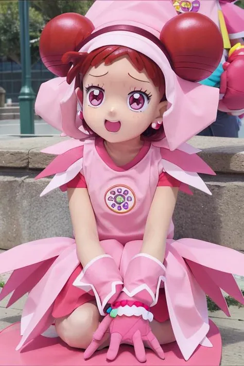 majodoremi,<lora:0010majodoremi-000040:1>,(kigurumi:1.3),Disney_land,<lora:kigurumiV1:0.7>,fat,