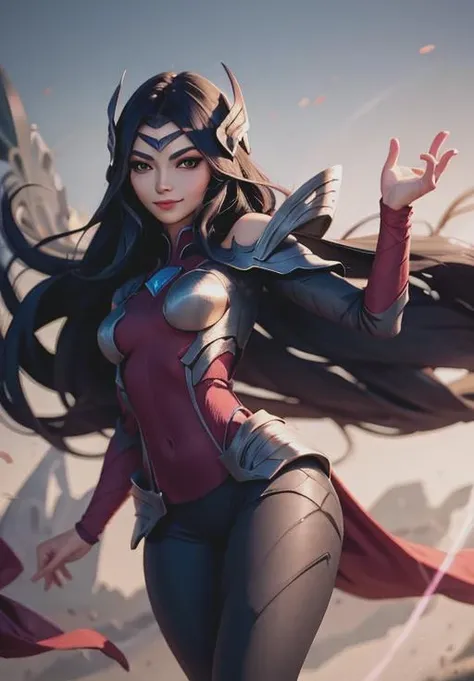 <lora:irelia:0.8>, irelia, smirk,, (magical, magnificent, masterpiece:1.3)