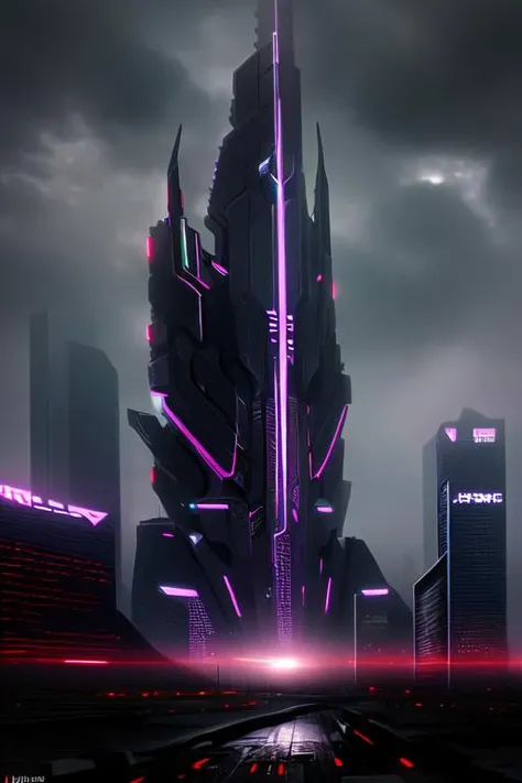 ((masterpiece)), (((best quality))), ((ultra-detailed)), (Amazing:1.1), beautiful, nature, beautiful attractive human, cyberpunk, atmosphere polluted, skyline, dark