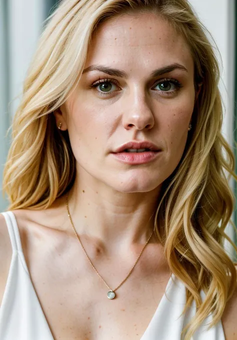 (high quality,4k,8k,highres,masterpiece:1.2), ultra-detailed, (realistic,photorealistic,photo-realistic:1.37), (((((supermodel face))))), ((16 years old girl, russian)), ((((blonde long hair)))), ((((dark blue eyes))))), thin face, ((thin pointy nose)), ((((dark blue eyes)))), vivid colors, studio lighting, sharp focus, (innocent faced, childish face, smiling), (((busty))), (((naked, perfect body))), (((((close up tits and face))))), flat belly. ((standing), cumfacial, cum on tits, (transparent semen), cum on belly