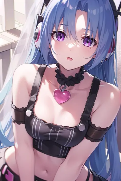 5pb, <lora:5pb-lora-nochekaiser:1>,
5pb, blue hair, (purple eyes:1.1), long hair, (parted bangs:1.5), (small breasts:1.2),
BREAK headphones, midriff, skirt, tattoo, black skirt, choker, belt, pink belt, bracelet, heart, heart necklace, musical note, musical note print, sleeveless, sleeveless dress, frills, frilled skirt,
BREAK looking at viewer, upper body, fully body,
BREAK outdoors,
BREAK <lyco:GoodHands-beta2:1>, (masterpiece:1.2), best quality, high resolution, unity 8k wallpaper, (illustration:0.8), (beautiful detailed eyes:1.6), extremely detailed face, perfect lighting, extremely detailed CG, (perfect hands, perfect anatomy),