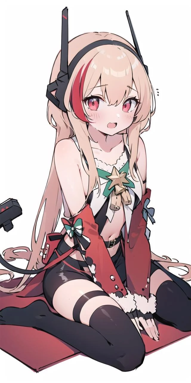 outfit-TMP, 1girl, solo, long hair, tail, blush, looking at viewer, open mouth, bangs,red sleeves,headgear,
closed_mouth
from,
outfit-TMP, bare shoulders,
<lora:char-sop2:1> , streaked_hair,
masterpiece, best_quality, clear details,1girl, (wariza on_floor),
white_background,simple_background <lora:OUTFIT-TMPv3:1>