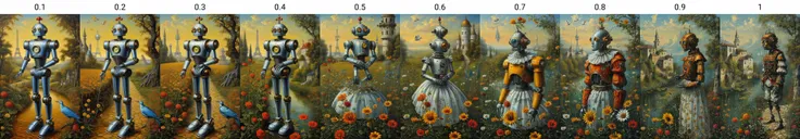 masterpiece,best quality,<lora:tbh129-sdxl:0.1>,robot,illustration,oil painting,style of Michael Cheval,