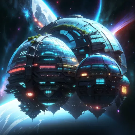 <lora:SolarpunkAI:1>
concept art of SolarpunkAI
green-powered
space station in space