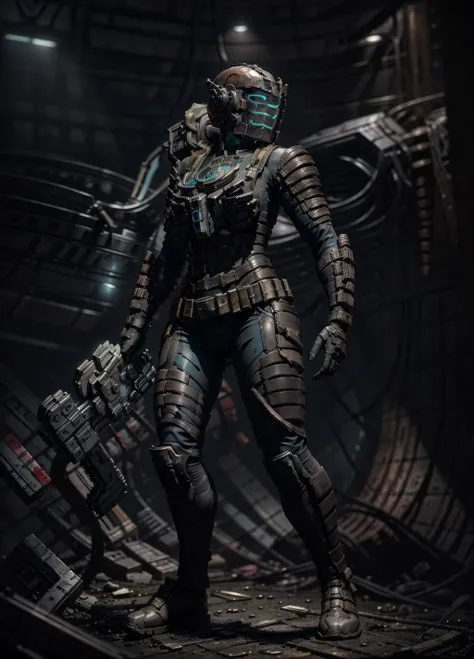 official art, unity 8k wallpaper, ultra detailed, beautiful and aesthetic, High quality, beautiful, masterpiece, best quality,
full body of a woman wearing engineeringsuit in spacestation, bloodsplatter, blood
<lora:LowRA:0.8> <lora:engineeringsuit:0.6>