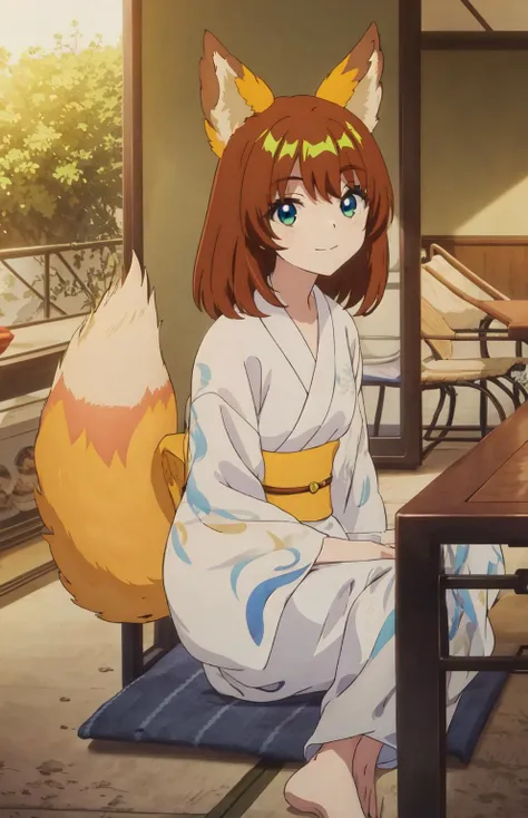 masterpiece, best quality, solo, looking at viewer,outdoor,cowboy shot, anime style,1girl,
<lora:dongitsune5V1:0.8>dongitsune5,sitting,