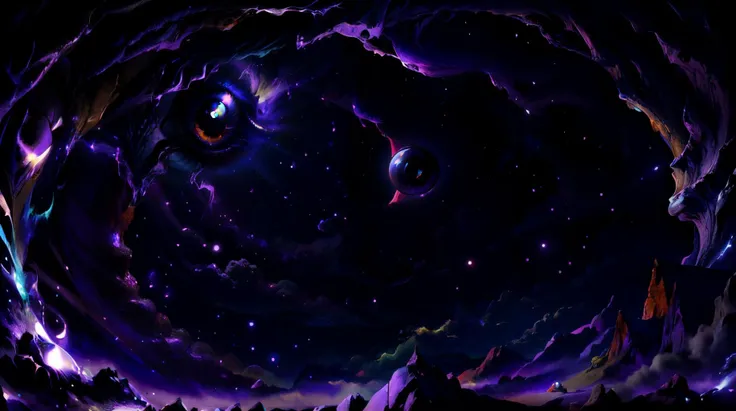 (masterpiece, best quality, fullscreen), [(full body:1.1)::0.7] portrait (photo of a magnificent [magical being:creature:0.2] with a single giant empty eye:1.5), <lora:EYES darkness_v100:0.7> (at night, darkness, no light), (Hazy purple night sky Skin texture:1.2),(no mouth:1.4), (four feets:1) and (two hands:1), long legs, (two Spiral Horns:0.1), organic feeling, (Millipede body shape:0.8), (Dolphin head:1), (Snake Teeth:1), <lora:EFFECT PsionicMagic:0.4> (psionicmagic, MANA FLOW, SHIMMERS, PSYCHIC ENERGY:1), <lora:MONSTER CuteCreatures:0.5> (Cu73Cre4ture:.1.2), , <lora:BACKGROUND Starcloud:0.4>, <lora:BACKGROUND Scene_SS.safetensors:0.2> , , (look at the viewer:0.9), <lora:SLIDER weight_slider_v2:0.5>, <lora:SLIDER muscle_slider_v1:0.5>, (Full body Shot, Shallow Focus Shot, Low Angle Shot:[1.2:0.5:0.1]), <lora:LIGHT NOISEOFFSET_V2_BY_STABLE_YOGI:0.6> dimly lit, <lora:QUALITY image enhancer extreme_v1:0.2>, <lora:QUALITY kkw-better-v1.0a:0.2>, <lora:QUALITY add_detail:0.5>, <lora:QUALITY BG2_dpep4+silicon29dim64:0.4>, heavily detailed, haunting, whimsical, (asymmetric composition:1.5), (sharp focus), , <lora:BUILDING German_architecture_last:0.6>, (no humans), (embedding:VIEW_Style-DoF), tricate, sparsely populated render, thin sqat layer, beautifull, digital painting, artstation, concept art, smooth, sharp focus, illustration, ambient lighting, art by artgerm and greg rutkowski and alphonse mucha and Marat Safin, by android jones