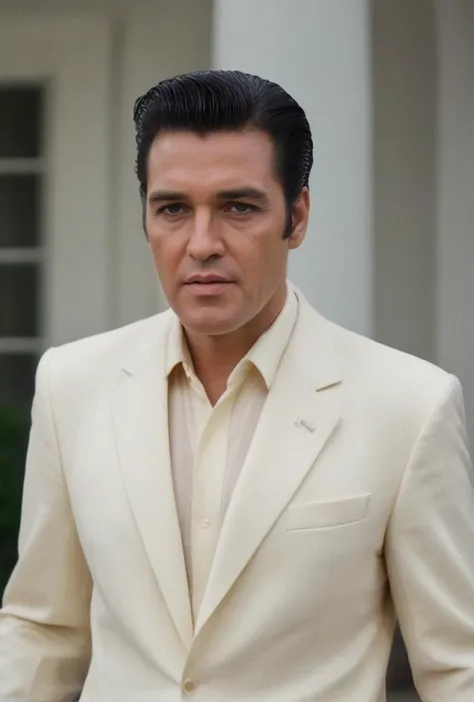 (Elvis Presley as US President from another dimension inside white house)(dodge and burn, corner edge darken vignette)(exposure POP!!! hdr extremely intricate, Sharp focus, dramatic cinematic light, (8k textures, elegant, cinematic look)(breathtaking, insane details)
<lora:LCM-LoRA-XL_V1:0.21>
<lora:SDXLHighDetail_v5:0.5>
<lora:add-detail-xl:0.5>
<lora:ral-exposure:0.2> ral-exposure <lora:sdxl_photorealistic_slider_v1:1.5>