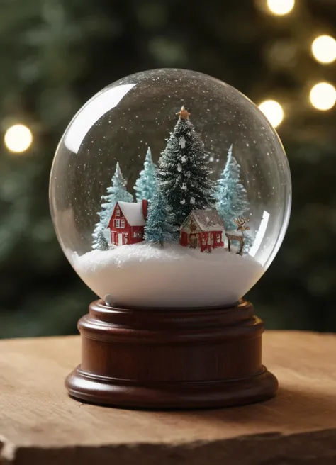 4k, sharp focus, high resolution, 8k uhd, dslr, high quality, film grain, masterpiece, trending on cgsociety, 4k, 8k, hd, [artstation:1], concept art, highly detailed, sharp focus, [subsurface scattering:1]
Festive 3d Glass Ball With Crystal Snowflakes On Wooden Stand Perfect As A Christmas Ornament