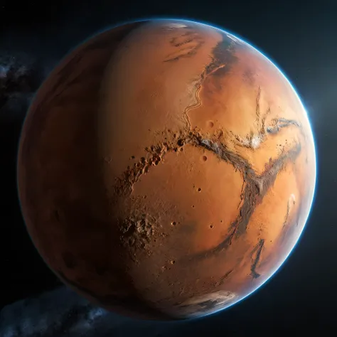mars, planet, photorealistic, masterpiece, best quality, 8k, hyper detailed, best quality